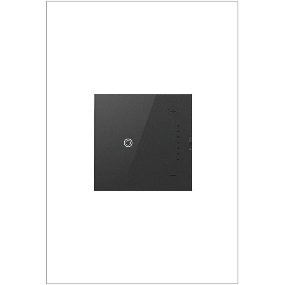 Legrand - ADTH4FBL3PG4 - 0-10V Touch Dimmer with Microban - adorne - Graphite