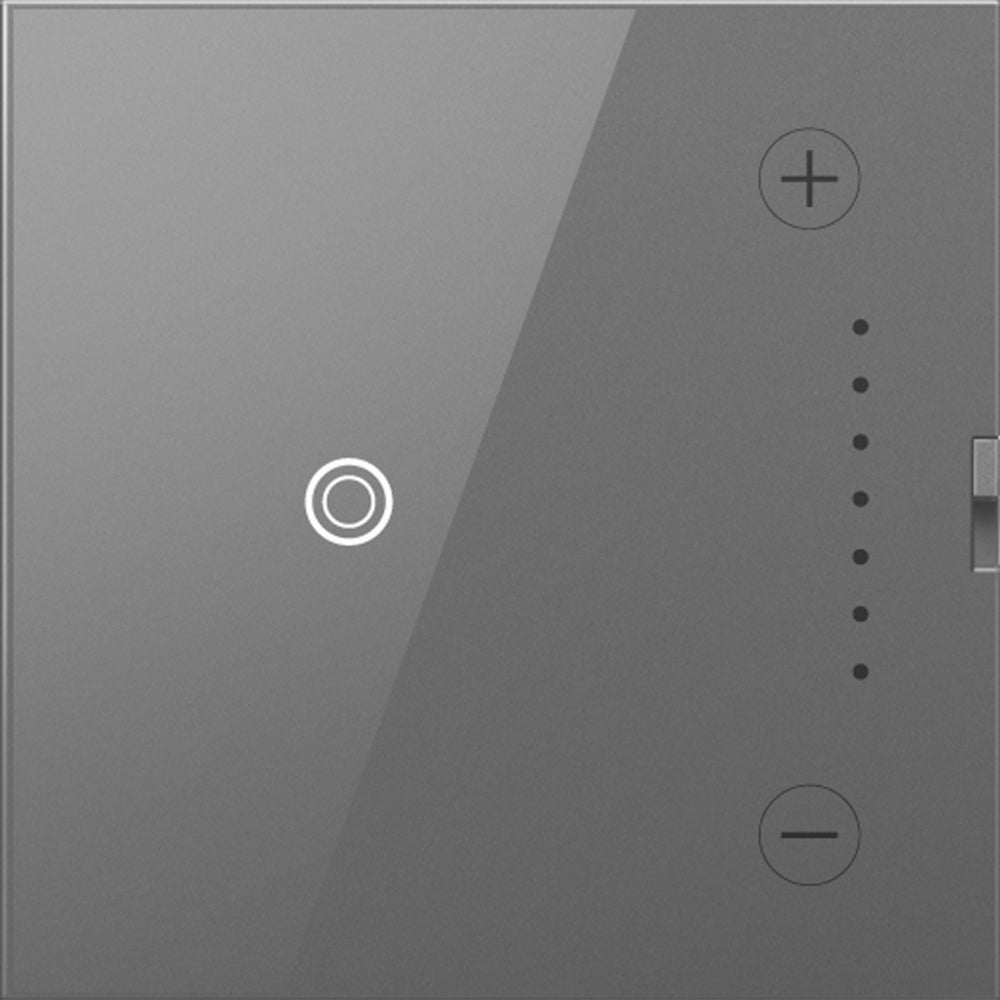 Legrand - ADTH703TUM4 - Touch Tru-Universal Dimmer with Microban - adorne - Magnesium