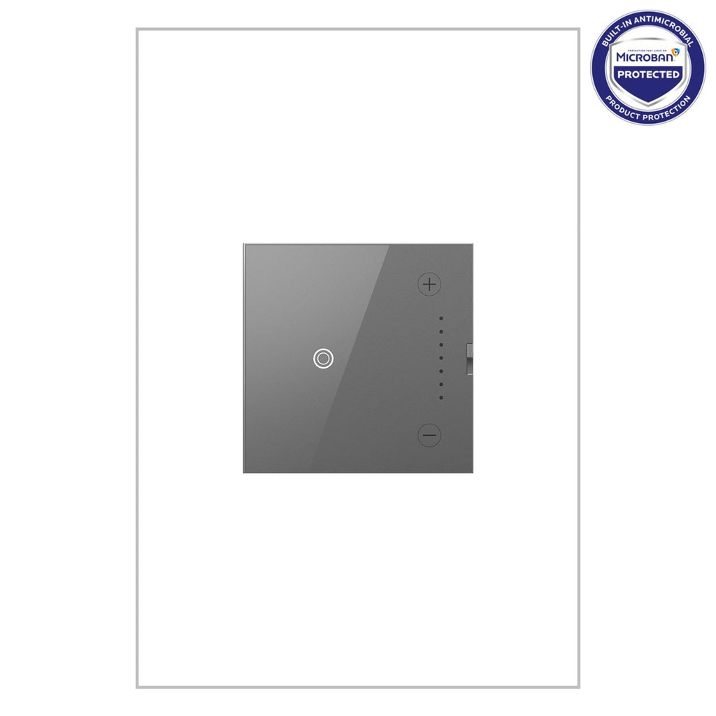 Legrand - ADTH703TUM4 - Touch Tru-Universal Dimmer with Microban - adorne - Magnesium