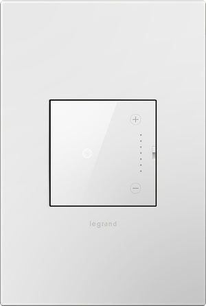 Legrand - ADTH703TUW4 - Touch Tru-Universal Dimmer with Microban - adorne - White