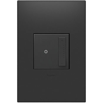 Legrand - ADTP4FBL3PG4 - 0-10V sofTap Dimmer with Microban - adorne - Graphite