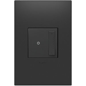 Legrand - ADTP4FBL3PG4 - 0-10V sofTap Dimmer with Microban - adorne - Graphite