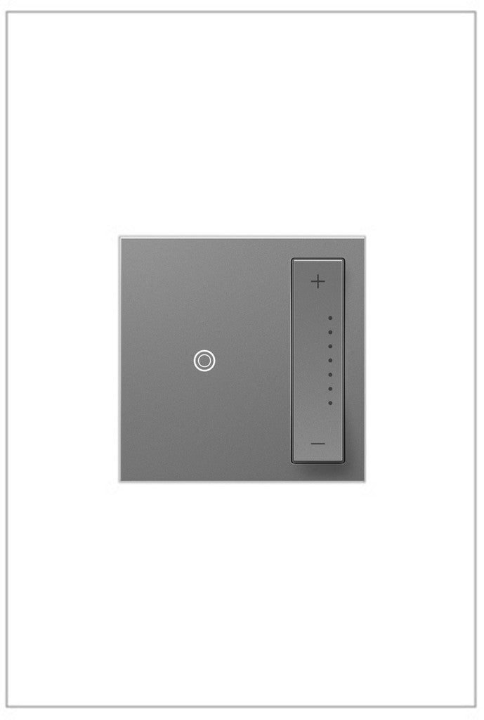 Legrand - ADTP4FBL3PM4 - 0-10V sofTap Dimmer with Microban - adorne - Magnesium