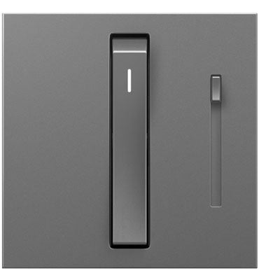 Legrand - ADWR703TUM4 - Whisper Tru-Universal Dimmer with Microban - adorne - Magnesium