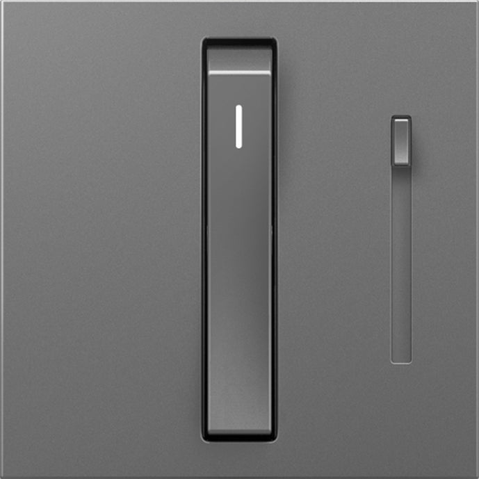 Legrand - ADWR703TUM4 - Whisper Tru-Universal Dimmer with Microban - adorne - Magnesium