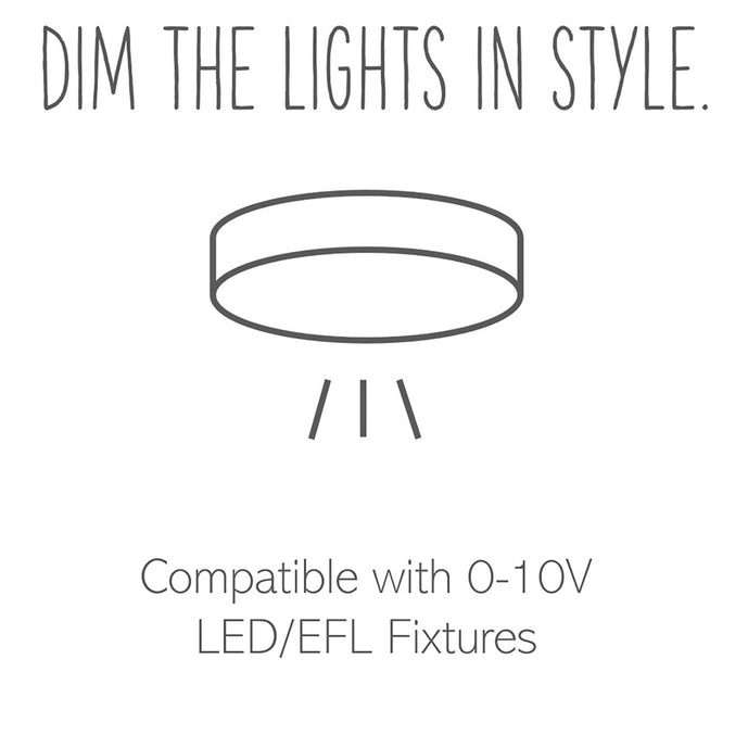 Legrand - ADWR703TUM4 - Whisper Tru-Universal Dimmer with Microban - adorne - Magnesium