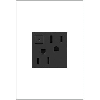 Legrand - ARPS152G4 - 15A Energy-Saving On/Off Outlet - adorne - Graphite
