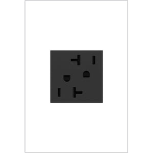 Legrand - ARTR202G4 - 20A Dual Tamper-Resistant Outlet - adorne - Graphite