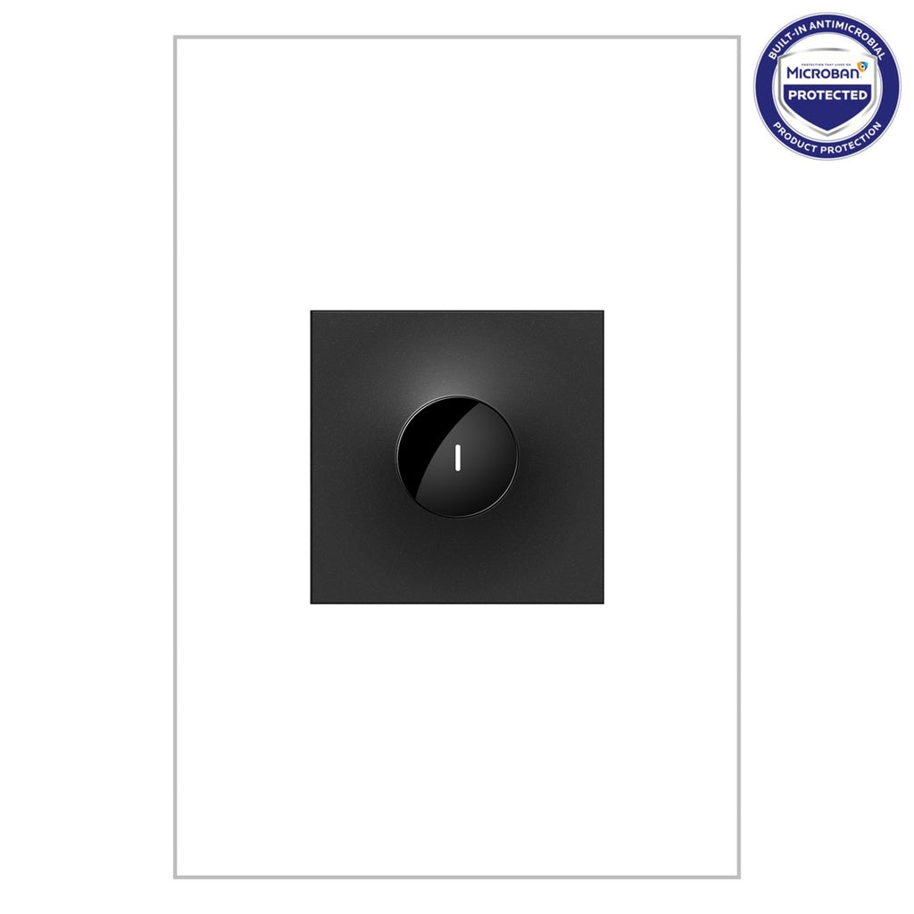 Legrand - ASWV1532G2 - 15A Wave Switch with Microban - adorne - Graphite