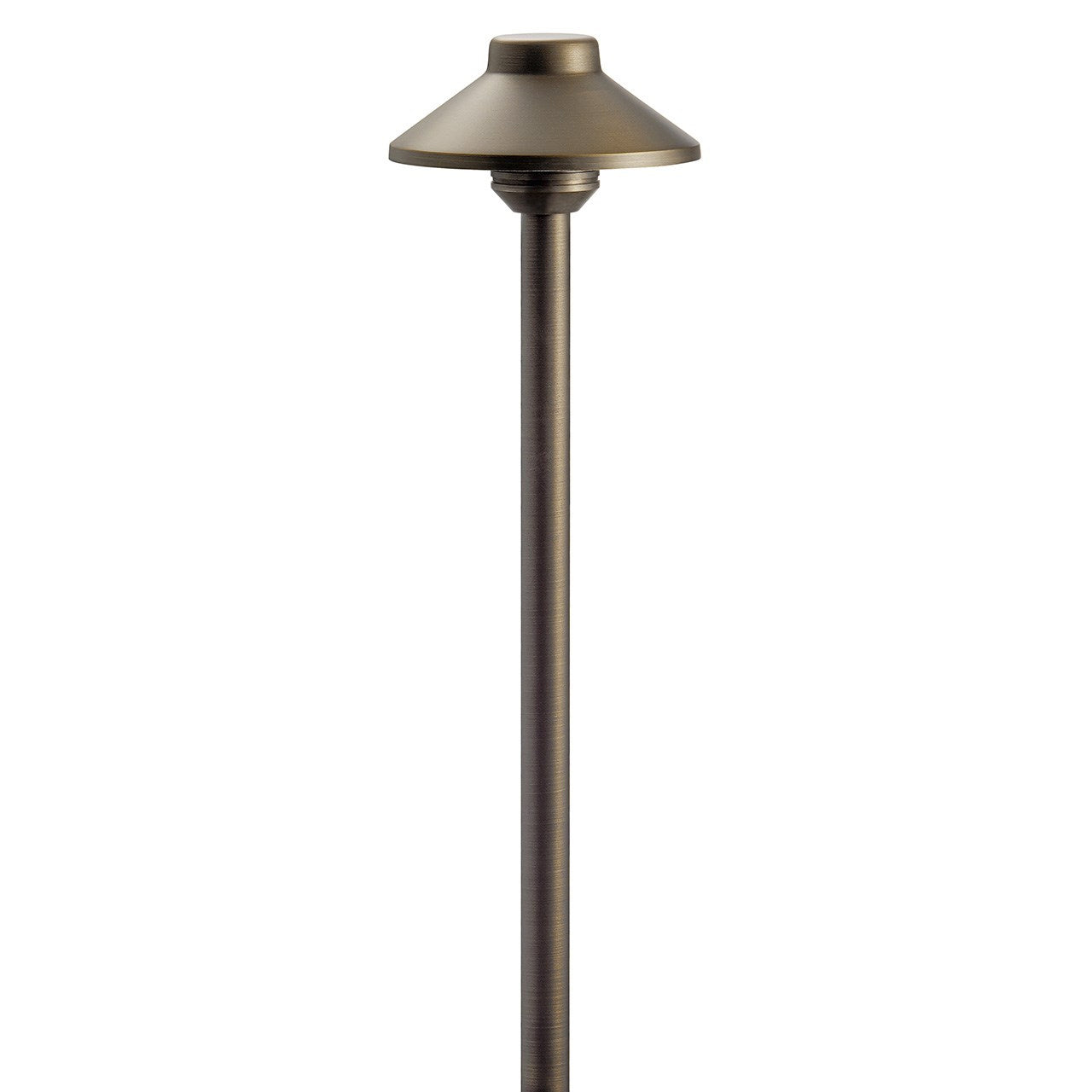 Kichler - 15505CBR - One Light Stepped Dome Path - No Family - Centennial Brass