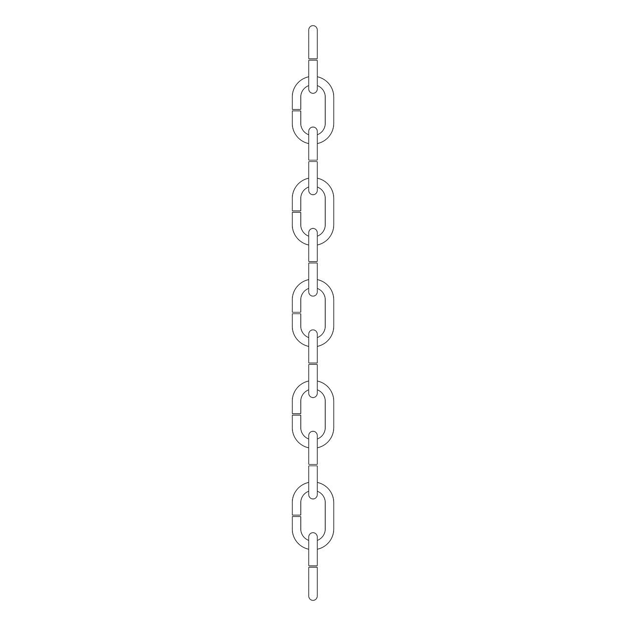 Kichler - 2996BNB - Chain - Accessory - Brushed Natural Brass