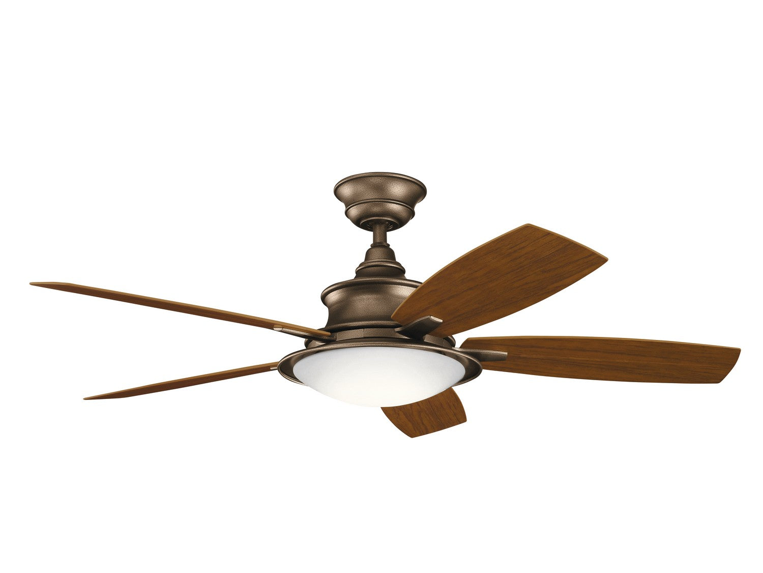 Kichler - 310204WCP - 52"Ceiling Fan - Cameron - Weathered Copper Powder Coat