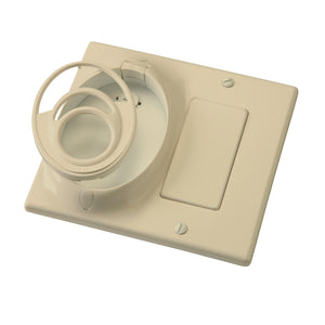 Kichler - 370011IV - Dual Gang CoolTouch Wall Plate - Accessory - Ivory