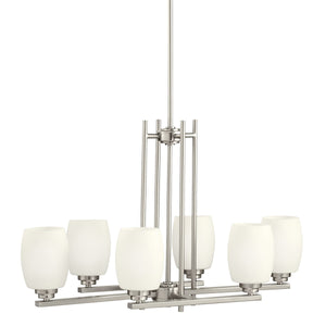 Kichler - 3898NIL18 - LED Linear Chandelier - Eileen - Brushed Nickel