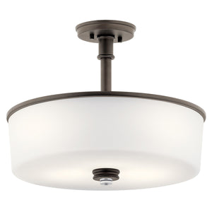 Kichler - 43925OZL18 - LED Pendant/Semi Flush - Joelson - Olde Bronze