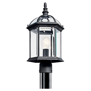 Kichler - 49187BKL18 - LED Outdoor Post Mount - Barrie - Black