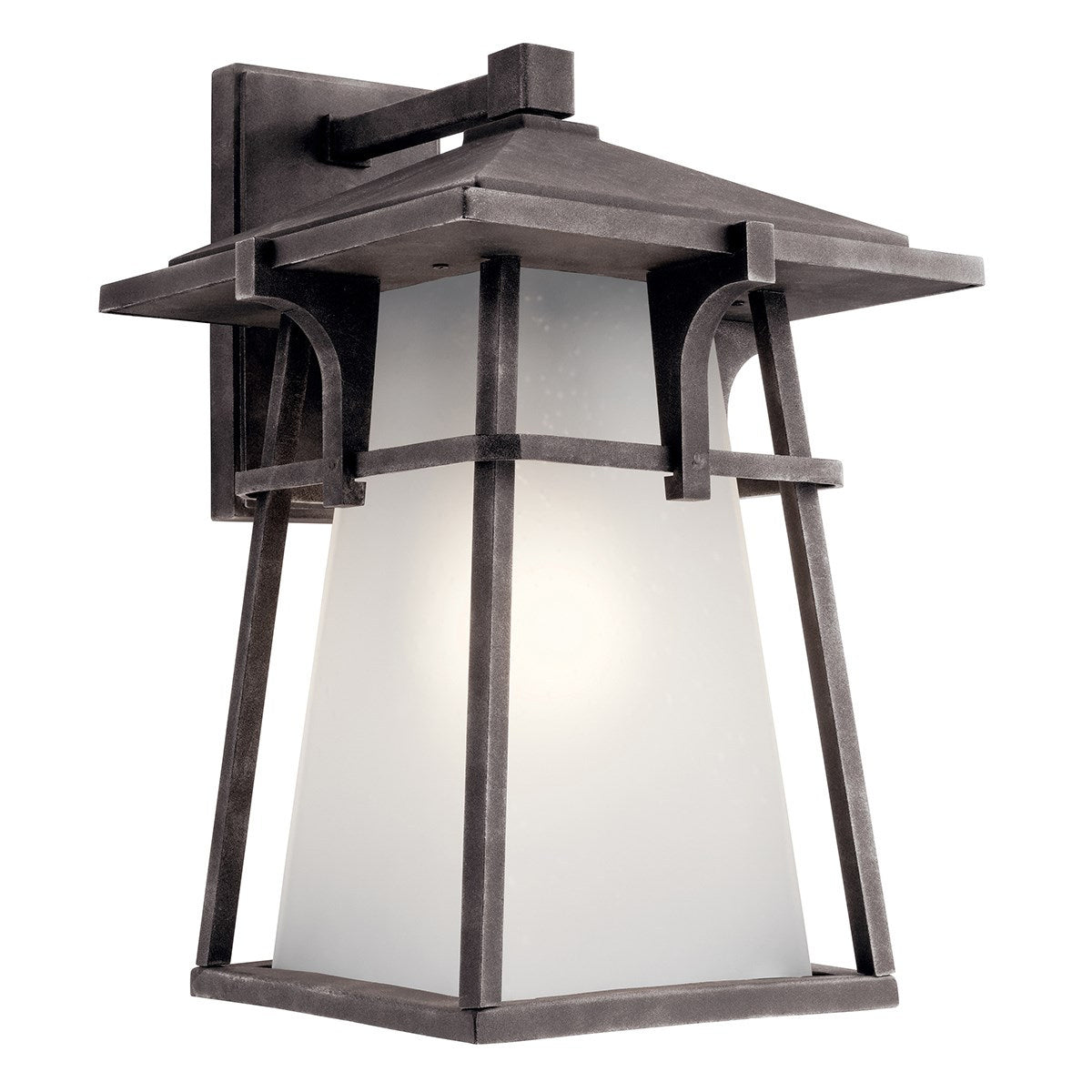 Kichler - 49723WZCL18 - LED Outdoor Wall Mount - Beckett - Weathered Zinc