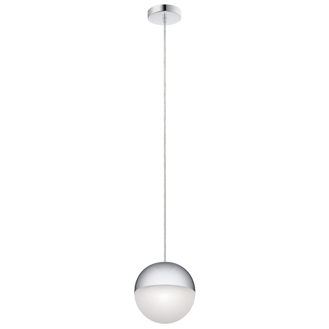 Kichler - 83854CHWH - LED Pendant - Moonlit - Chrome