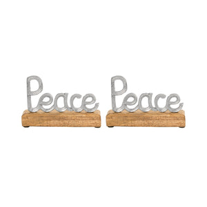 ELK Home - 201400/S2 - Table Decor (Set of 2) - White