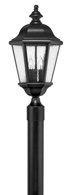 Hinkley - 1671BK - LED Post Top or Pier Mount Lantern - Edgewater - Black
