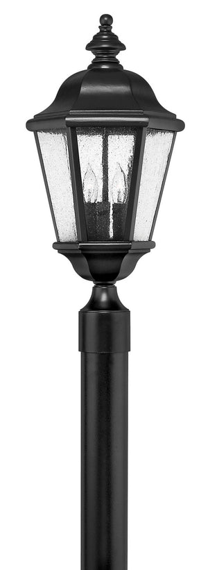 Hinkley - 1671BK - LED Post Top or Pier Mount Lantern - Edgewater - Black