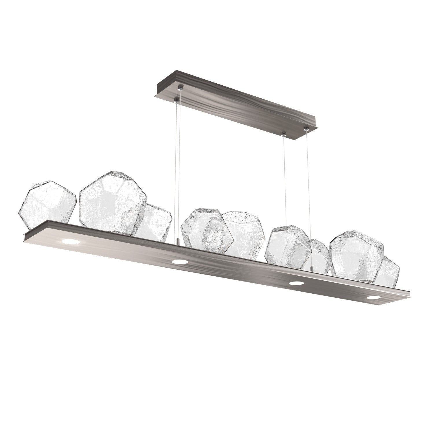 Hammerton Studio - PLB0039-0C-GM-C-CA1-L1 - LED Linear Suspension - Gem - Gunmetal