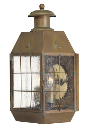 Hinkley - 2374AS - LED Wall Mount - Nantucket - Aged Brass