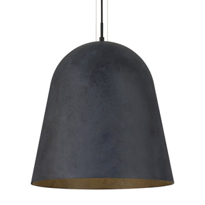 Visual Comfort Modern - 700TDFETPE - One Light Pendant - Fett - Weathered Zinc