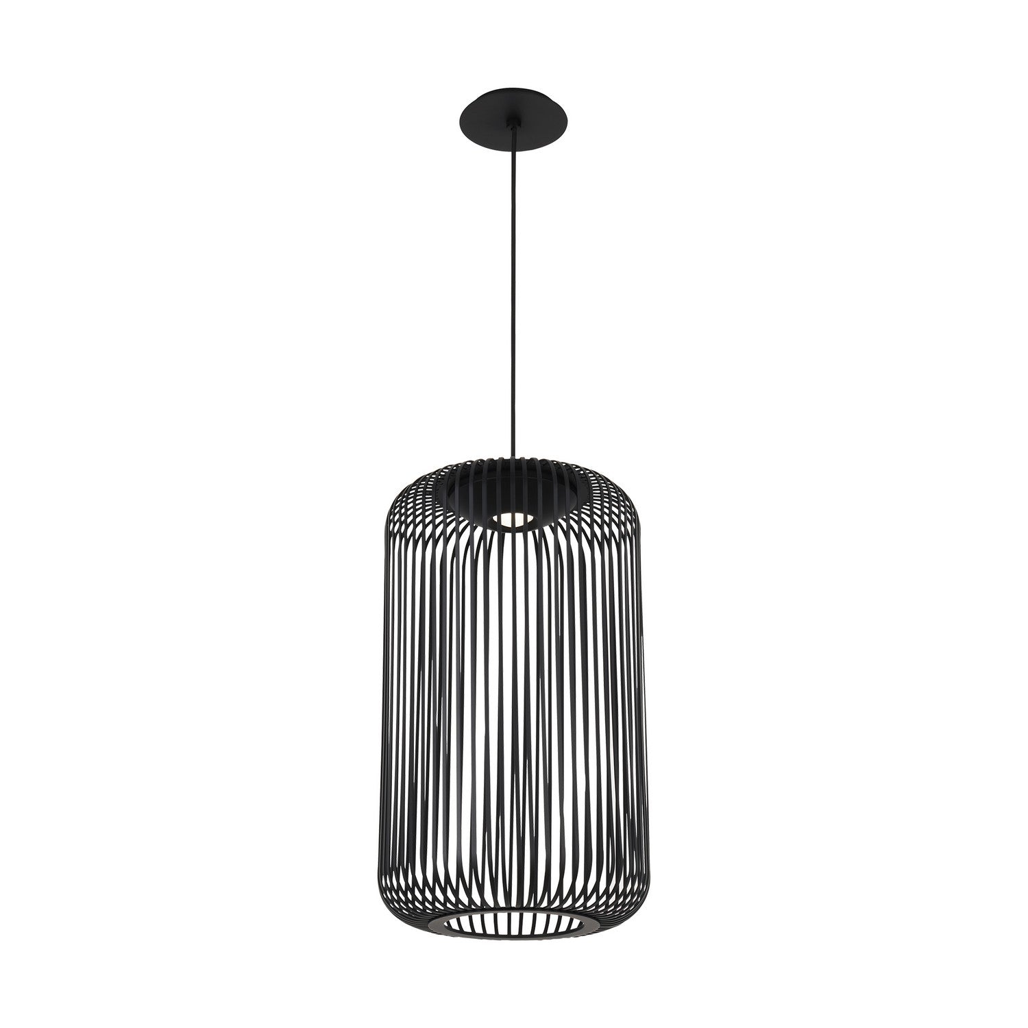 Visual Comfort Modern - 700TDKAI1B-LED930 - LED Pendant - Kai - Nightshade Black