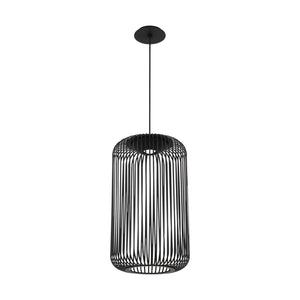 Visual Comfort Modern - 700TDKAI1B-LED930 - LED Pendant - Kai - Nightshade Black