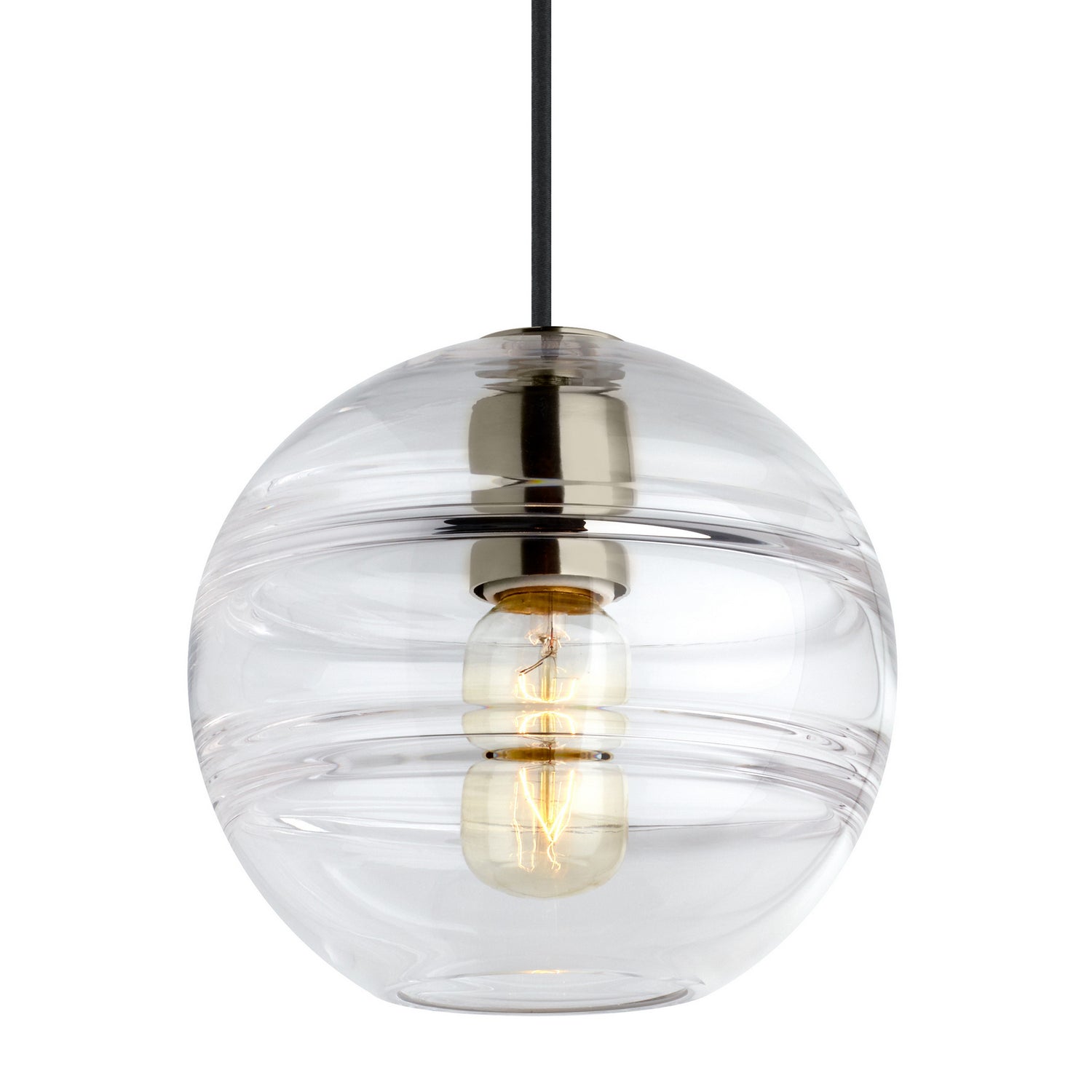 Visual Comfort Modern - 700TDSDNGPCS - One Light Pendant - Sedona - Satin Nickel