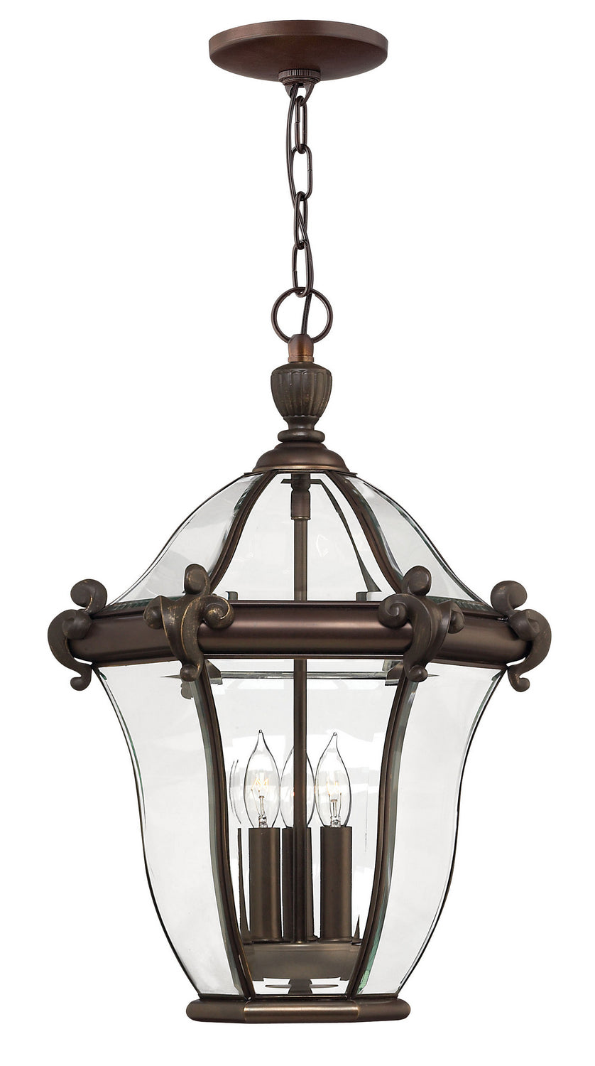 Hinkley - 2442CB - LED Hanging Lantern - San Clemente - Copper Bronze