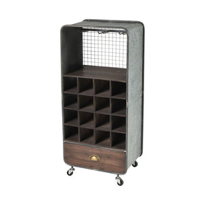 ELK Home - 610004 - Wine Cart - Gray