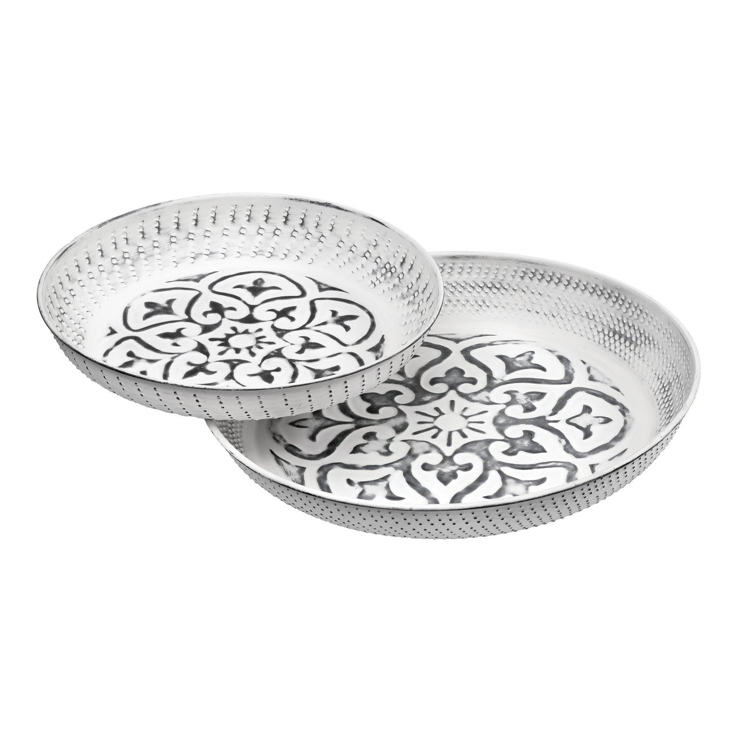 ELK Home - 639739 - Set of 2 Decor Plates - Joslyn - Gray