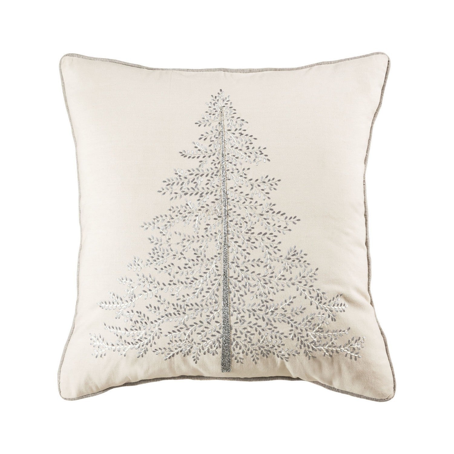 ELK Home - 908132 - Pillow - Glistening Trees - Gray