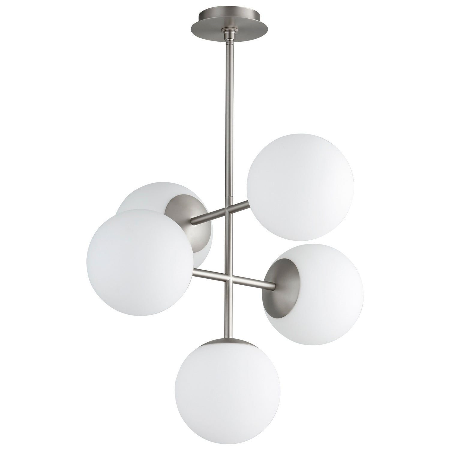 Oxygen - 3-681-24 - LED Pendant - Nebula - Satin Nickel