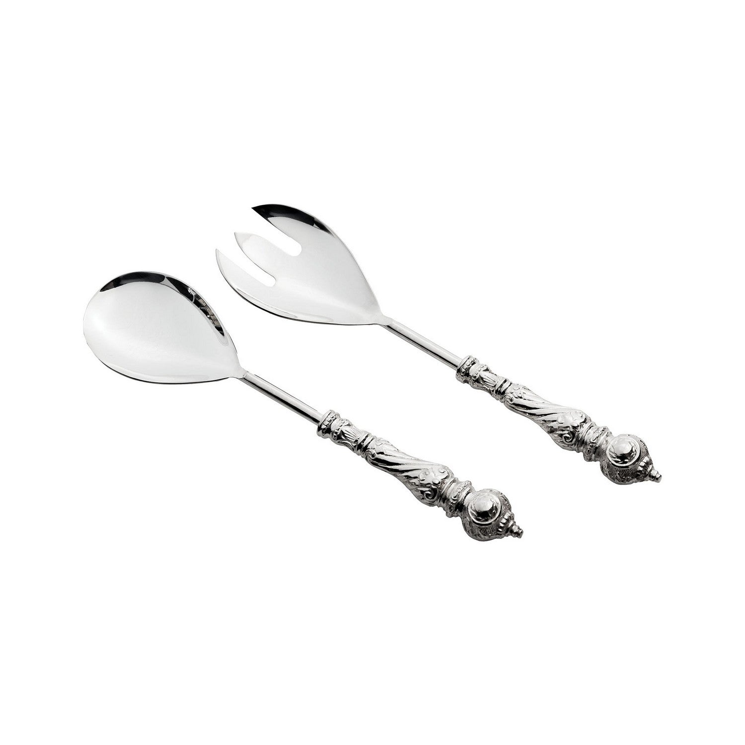 ELK Home - SERVER023 - Salad Server Set - Silver