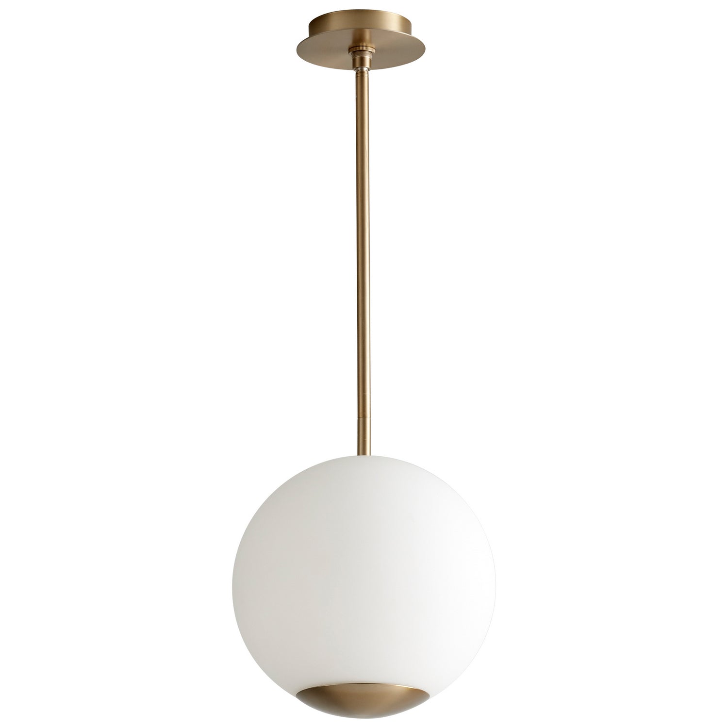 Oxygen - 3-691-40 - LED Pendant - Terra - Aged Brass