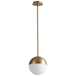 Oxygen - 3-6902-40 - LED Pendant - Mondo - Aged Brass