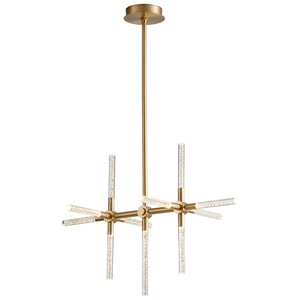 Oxygen - 3-603-40 - LED Chandelier - Tali - Aged Brass