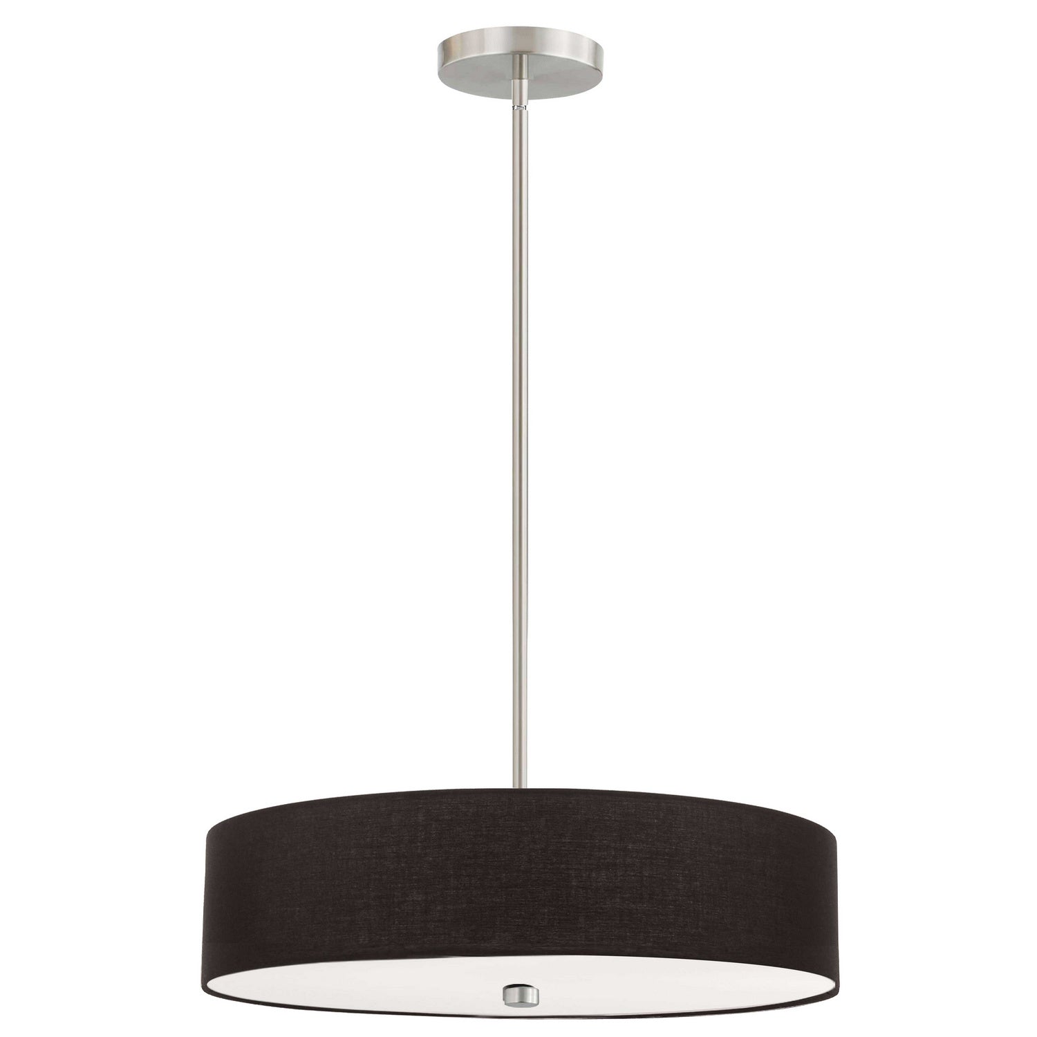 Dainolite Ltd - 571-204P-SC-BK - Four Light Pendant - Everly - Black