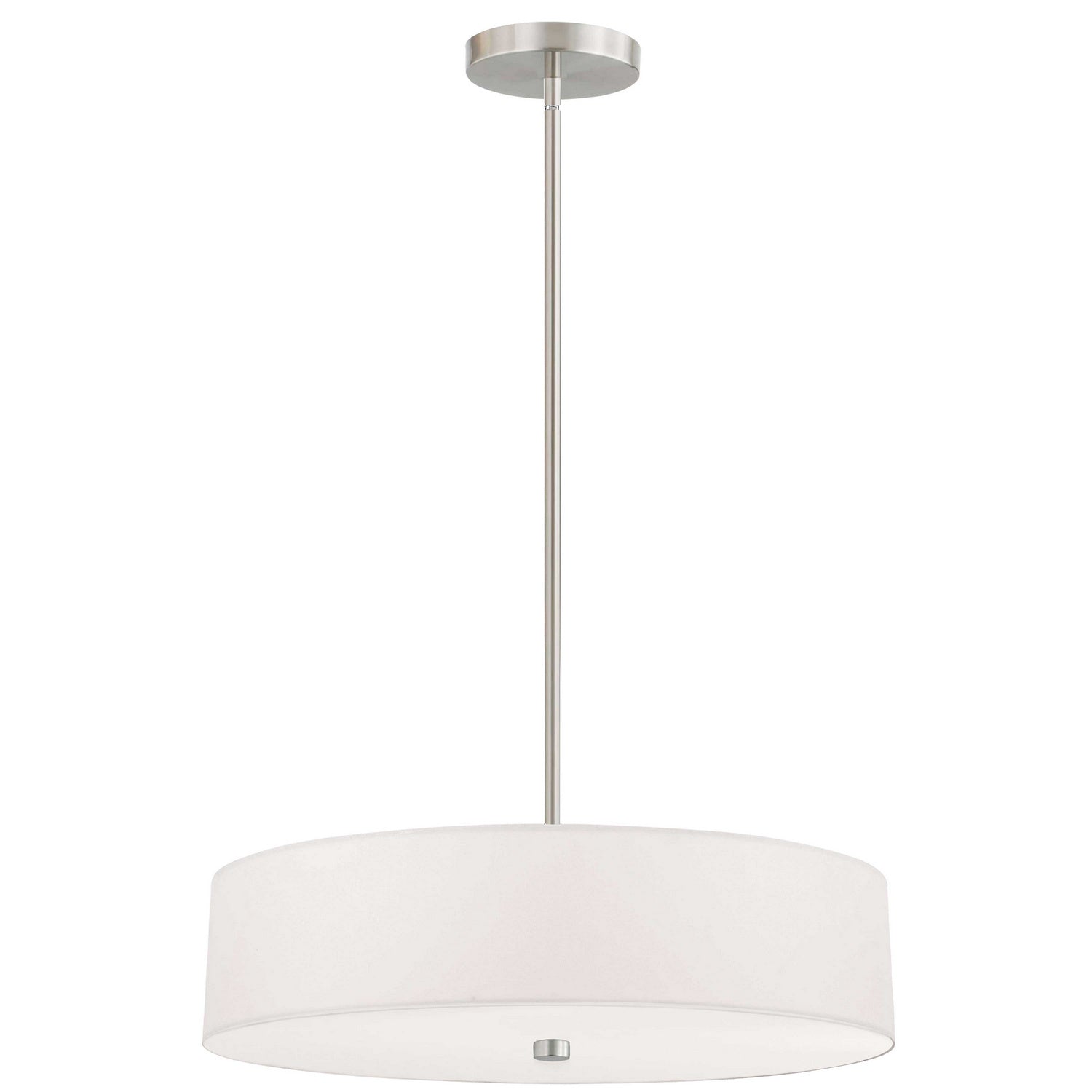 Dainolite Ltd - 571-204P-SC-WH - Four Light Pendant - Everly - White