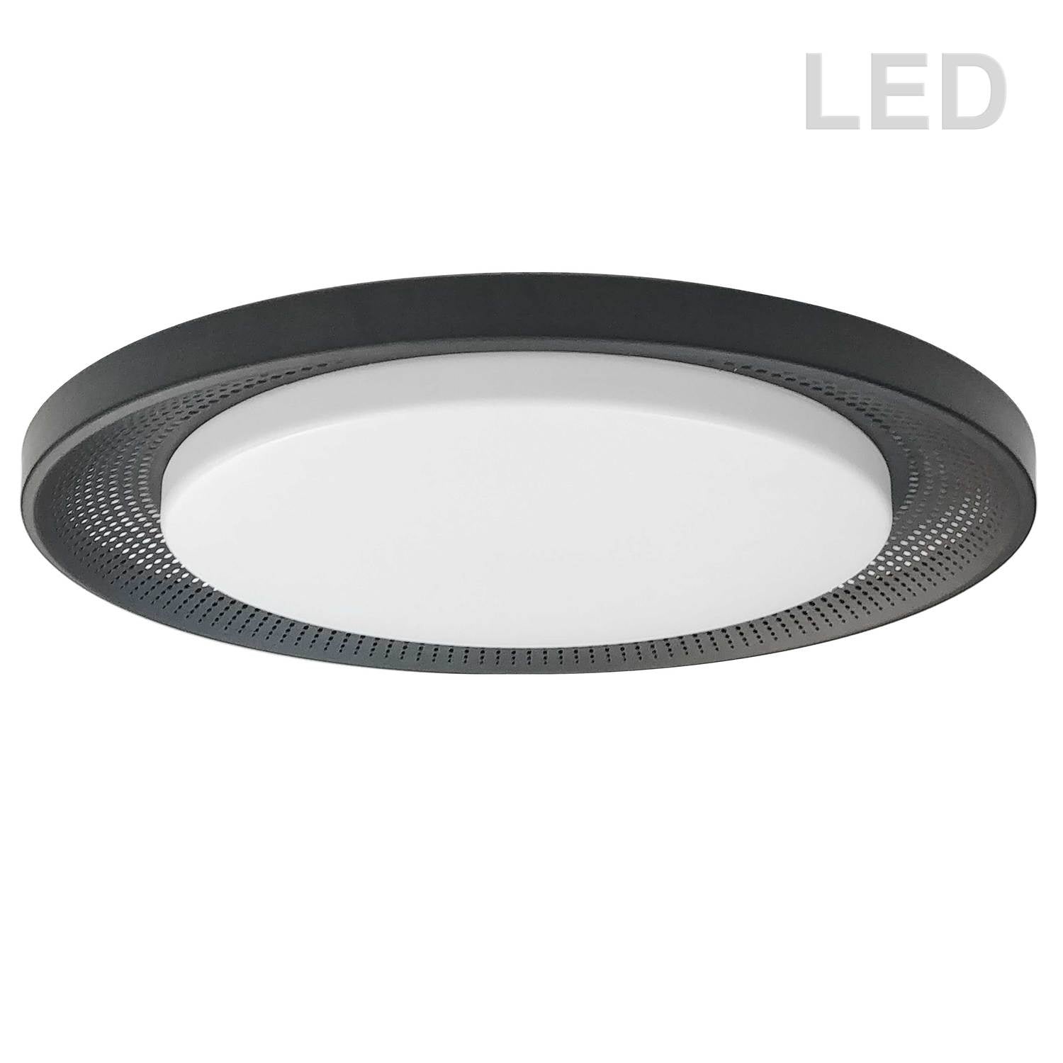 Dainolite Ltd - BLL-1730LEDFH-MB - LED Flush Mount - Boullier - Black