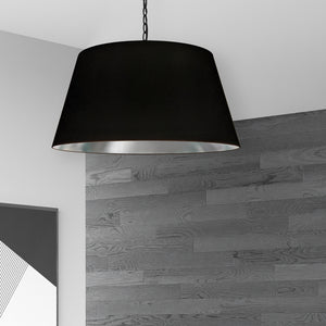 Dainolite Ltd - BRY-L-BK-697 - One Light Pendant - Brynn - Black