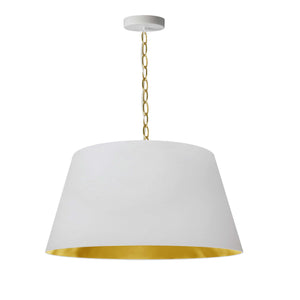 Dainolite Ltd - BRY-M-AGB-692 - One Light Pendant - Brynn - White