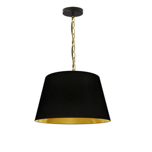 Dainolite Ltd - BRY-S-AGB-698 - One Light Pendant - Brynn - Black