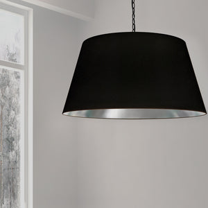 Dainolite Ltd - BRY-XL-BK-697 - One Light Pendant - Brynn - Black