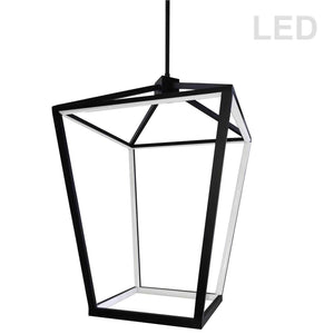 Dainolite Ltd - CAG-2664C-MB - LED Pendant - Cage - Black