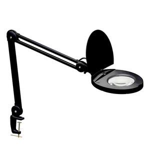 Dainolite Ltd - DMLED10-A-5D-BK - LED Table Lamp - Magnifier - Black