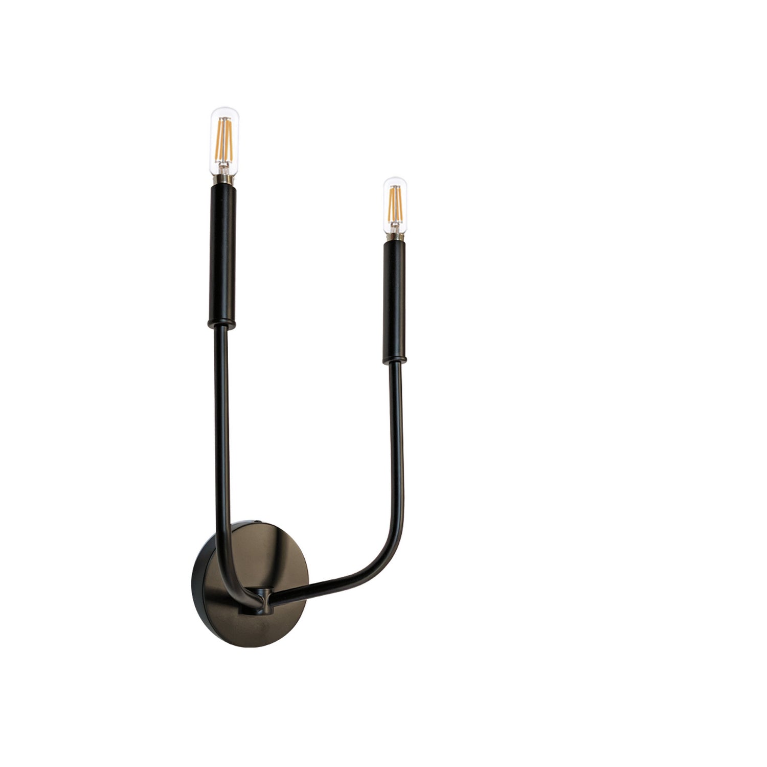 Dainolite Ltd - ELN-152W-MB - Two Light Wall Sconce - Eleanor - Black